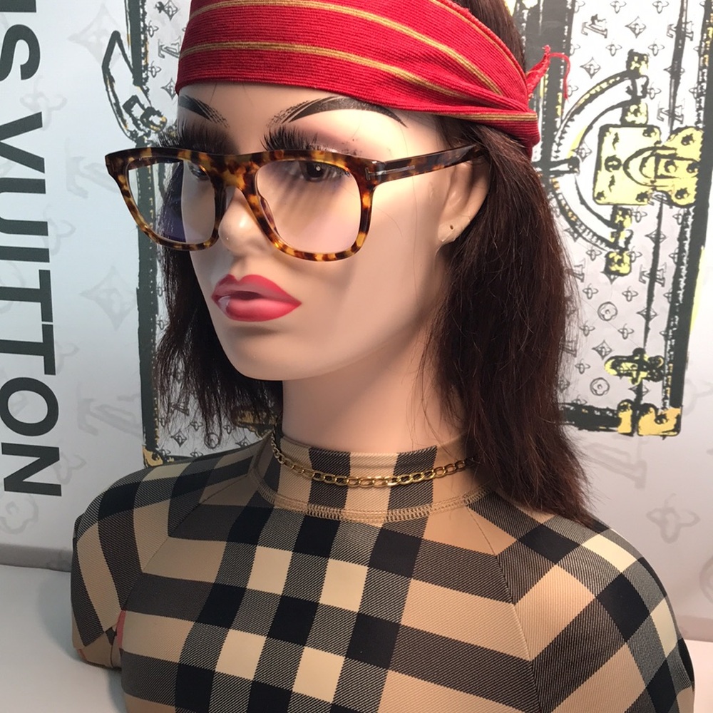 New Authentic Tom Ford Tortoise Shell Glasses Tf5… - image 1